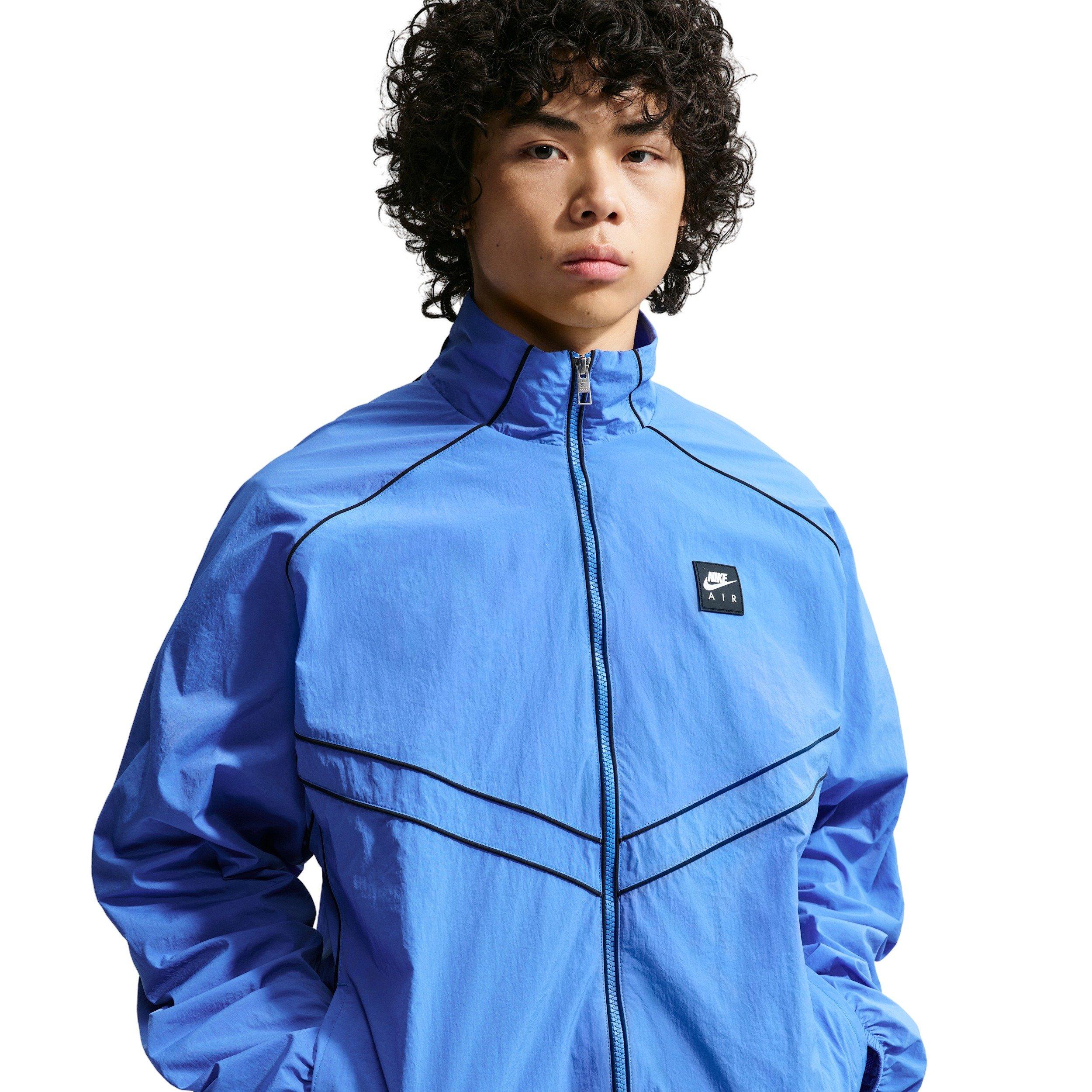 Nike Men's Air Windrunner Track Jacket - Blue - BLUE